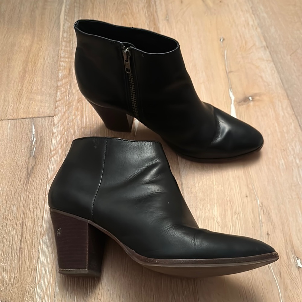 J. Crew Black Laine boots - Picture 1 of 5